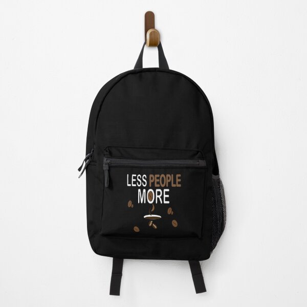 Item preview, LESS PEOPLE MORE COFFEE LOVERS SARCASTIC FUNNY GIFT designed and sold by RS-Collections.