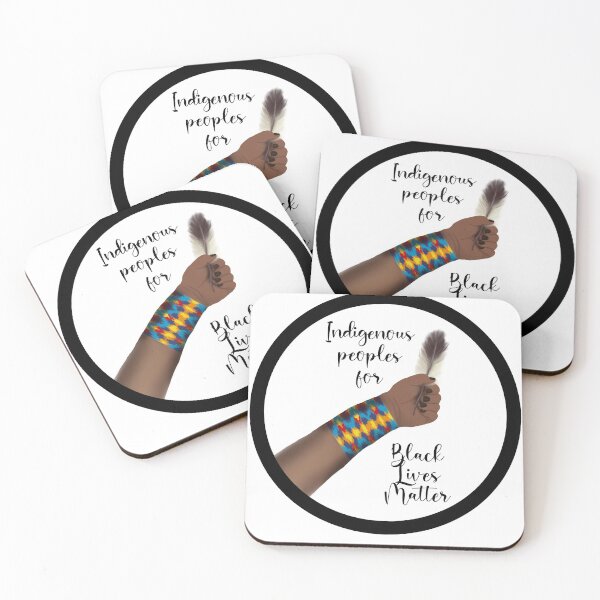 Item preview, Indigenous Support for BLM designed and sold by N8iveDesign.