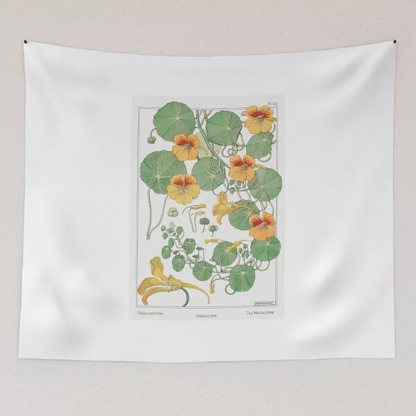 Artikelvorschau, Jugendstil-Blumenplakat entworfen und verkauft von -2000sGirl-.