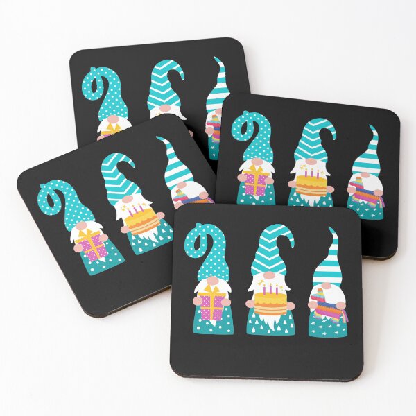 Item preview, Birthday Gnomes - Happy Birthday Design designed and sold by Adonalyn.