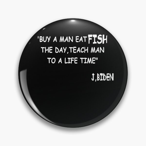 Item preview, joe biden Buy a man eat fish the day teach man to a life time Lightweight Sweatshirt designed and sold by Dibes94.