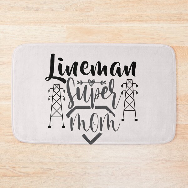Item preview, The Best Lineman Mom designed and sold by dogcuddleralert.