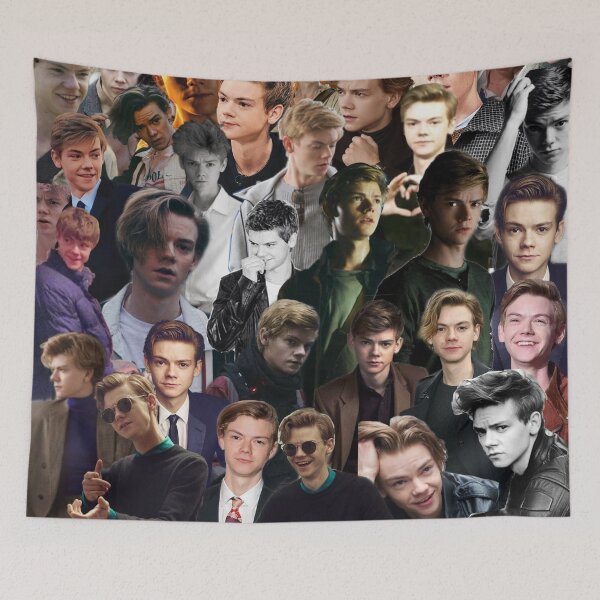 Item preview, Thomas Brodie-Sangster Collage designed and sold by Rabias0.