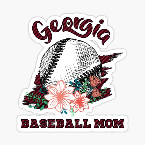 Item preview, Georgia Baseball Mom designed and sold by JordanHolmes.