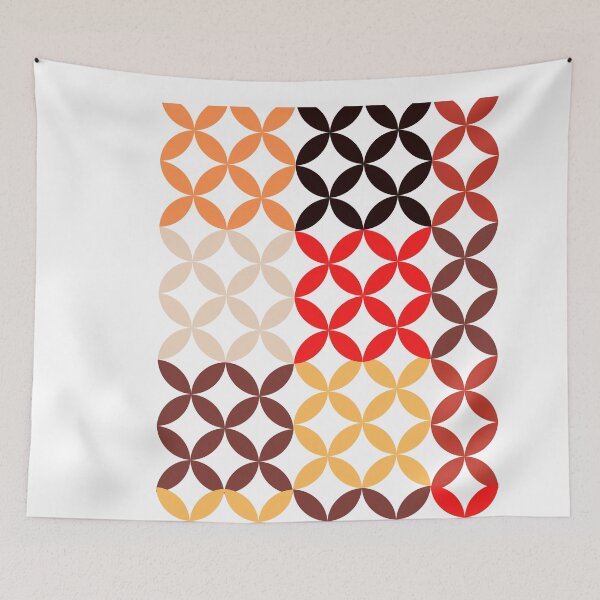 Item preview, Mischung retro PATTERN designed and sold by Delicarte.