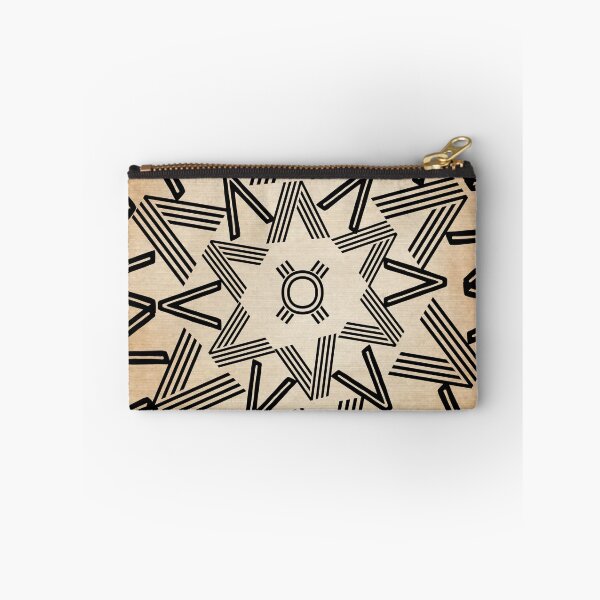 Item preview, Orange Parchment Paper Spikes Mandala  designed and sold by Designs By YL.