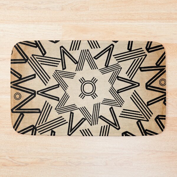 Item preview, Orange Parchment Paper Spikes Mandala  designed and sold by Designs By YL.