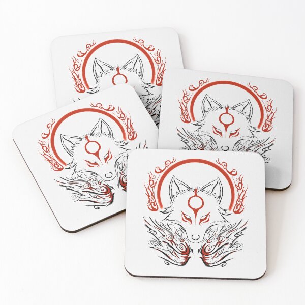 Item preview, Okami "Great Wolf Spirit" Art  designed and sold by SimpleGeometry.