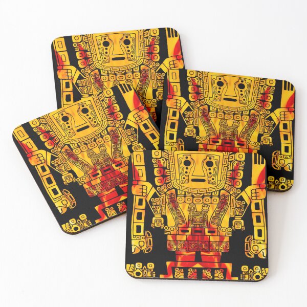 Item preview, Psychedelic God Wiracocha designed and sold by Indian-summer.
