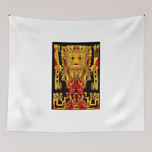 Item preview, Psychedelic God Wiracocha designed and sold by Indian-summer.