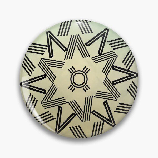 Item preview, Green Gradient Spikes Mandala  designed and sold by Designs By YL.