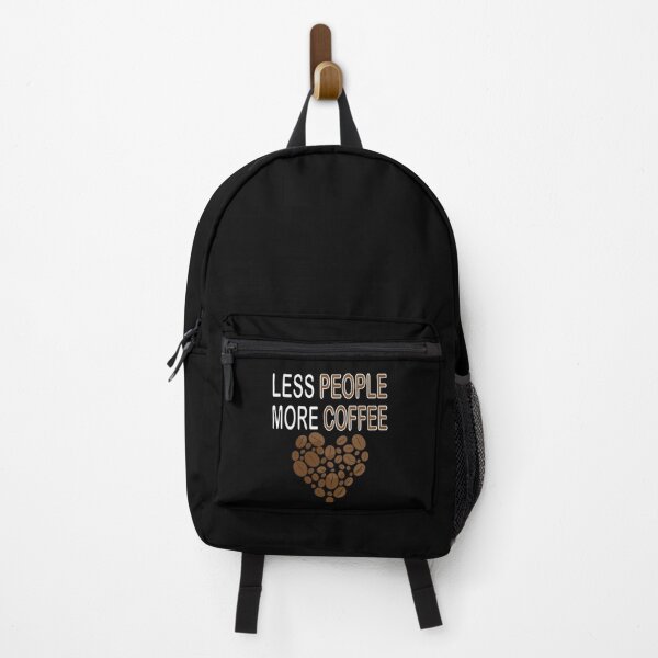 Item preview, LESS PEOPLE MORE COFFEE LOVERS SARCASTIC FUNNY GIFT designed and sold by RS-Collections.