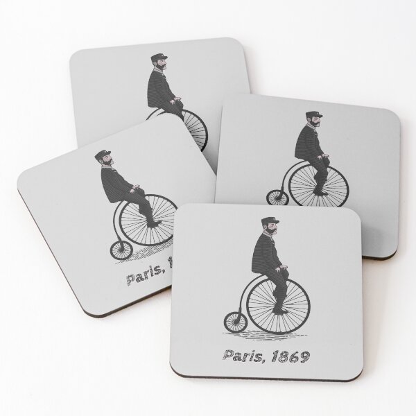 Item preview, Penny Farthing - 1869 Paris vintage bicycle designed and sold by grinta2021.