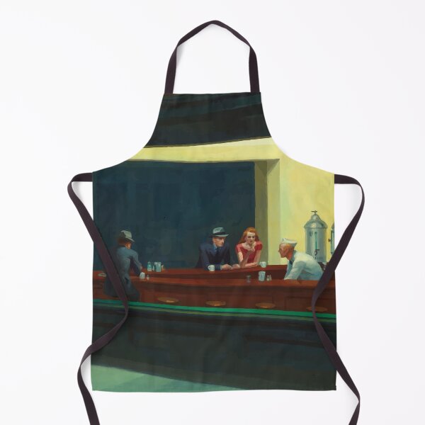 Item preview, Nighthawks, Edward Hopper, Night Owl, Classic Painting designed and sold by Vintage-Artwork.
