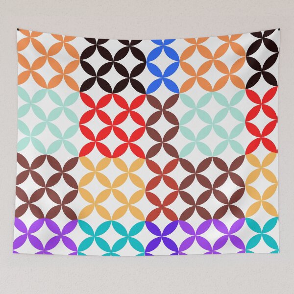 Item preview, Mischung retro PATTERN designed and sold by Delicarte.