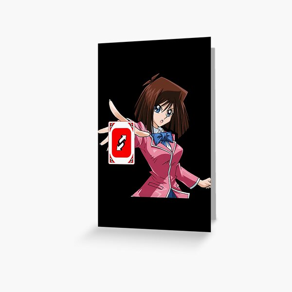 Red Uno Reverse Greeting Cards Redbubble