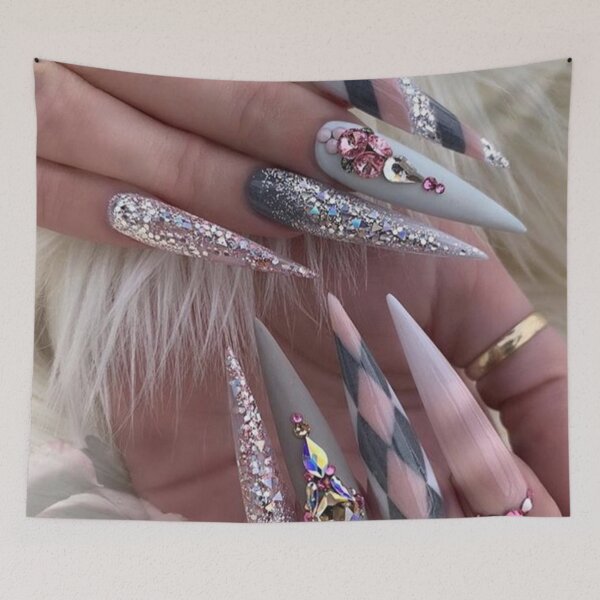 Item preview, Beautiful long pointy nails. designed and sold by Lan thi Nguyen.