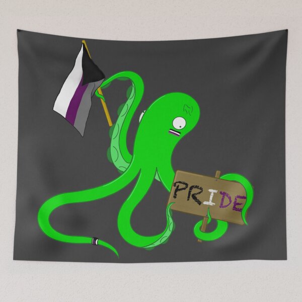 Item preview, Demisexual Pride Octopus designed and sold by Skylar  Bailey.