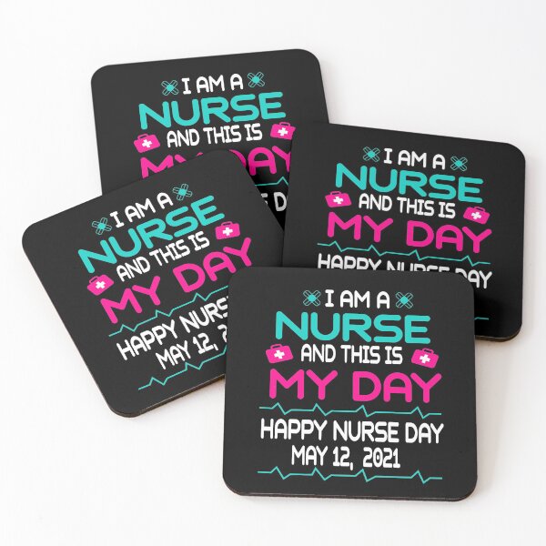 Item preview, national nurses day 2021 funny happy nurses day, hospital, national student nurses day   designed and sold by AMZBlacKStore.