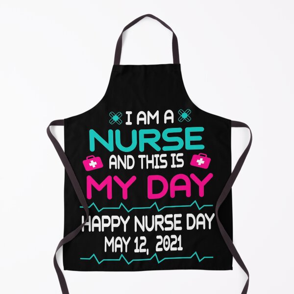 Item preview, national nurses day 2021 funny happy nurses day, hospital, national student nurses day designed and sold by AMZBlacKStore.