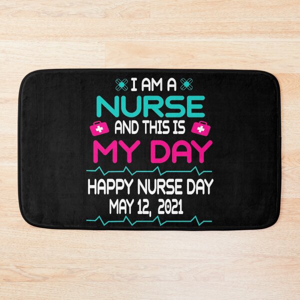 Item preview, national nurses day 2021 funny happy nurses day, hospital, national student nurses day   designed and sold by AMZBlacKStore.