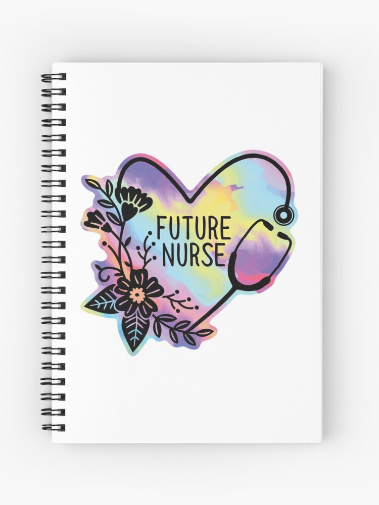 Cuaderno de espiral «Futura enfermera» de ARLAN-GONSALVES | Redbubble