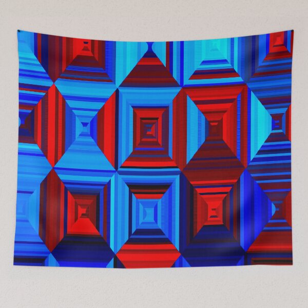 Item preview, Abstract cube patterns  designed and sold by Monkey204.