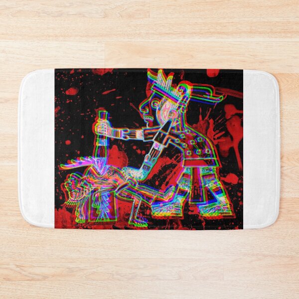 Item preview, Psychedelic Aztec Human Sacrifice designed and sold by Indian-summer.