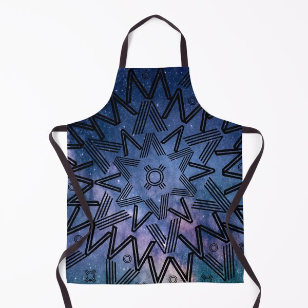 Item preview, Spikes Mandala Blue Cosmo designed and sold by Designs By YL.