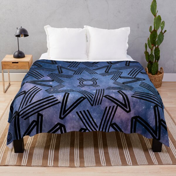 Item preview, Spikes Mandala Blue Cosmo designed and sold by Designs By YL.