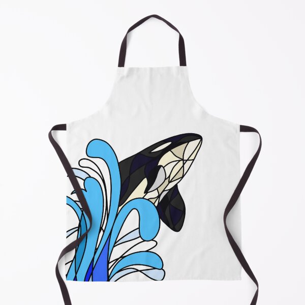Item preview, Stained glass orca designed and sold by BessieMoo.