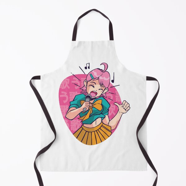 Item preview, Anime girls singing karaoke designed and sold by AaaleXX.