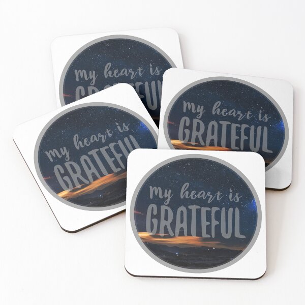 Item preview, My heart is grateful. perfect design for optimistic people designed and sold by Awesome 4 all.