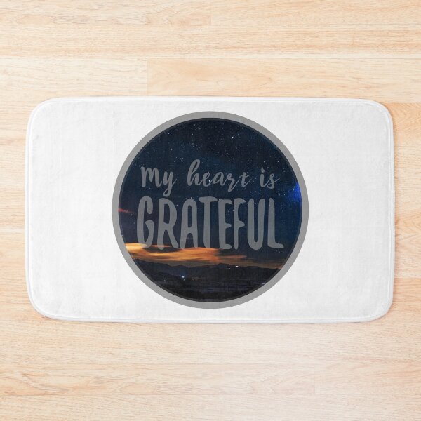 Item preview, My heart is grateful. perfect design for optimistic people designed and sold by Awesome 4 all.