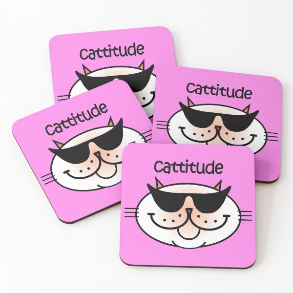 Item preview, CATTITUDE 2 - Flame Point designed and sold by RawSunArt.