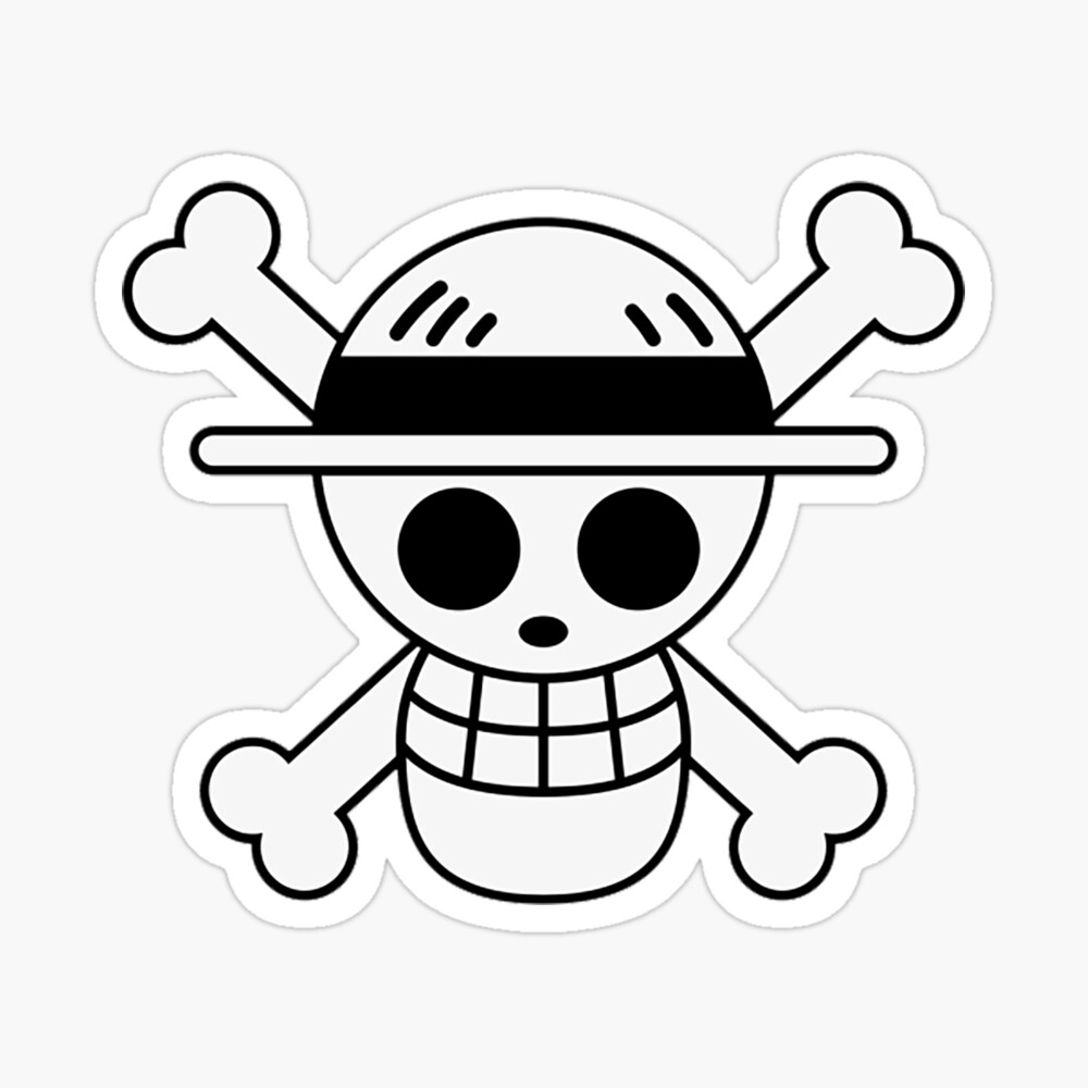 Straw hat jolly roger  Art Print for Sale by ayesha6obessie