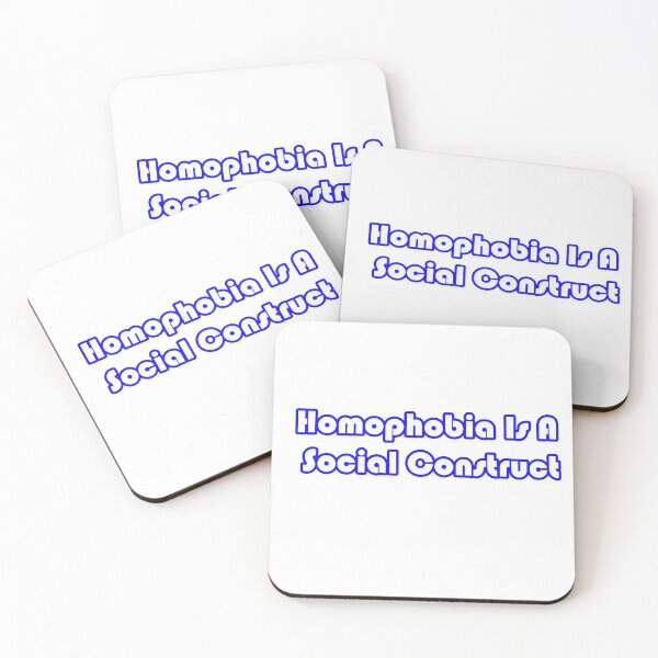 Item preview, Homophobia Is A Social Construct designed and sold by TheDevilStore.