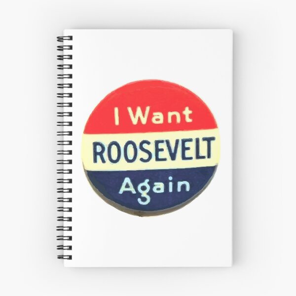 Item preview, I Want Roosevelt Again, Vintage Campaign Button designed and sold by Vintage-Artwork.