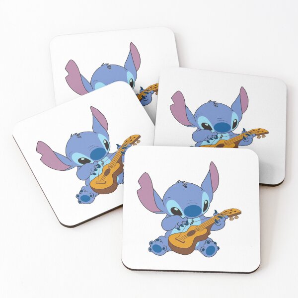 Item preview, Stitch playing ukulele  designed and sold by MeggyShay11.