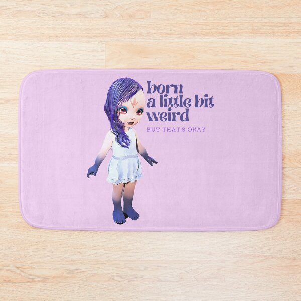 Item preview, Cute Girl Born Weird  designed and sold by StormyMuse.