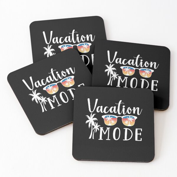 Item preview, Vacation Mode Shirt - Beach Palm Trees Ocean Sunset Design designed and sold by Richard529.