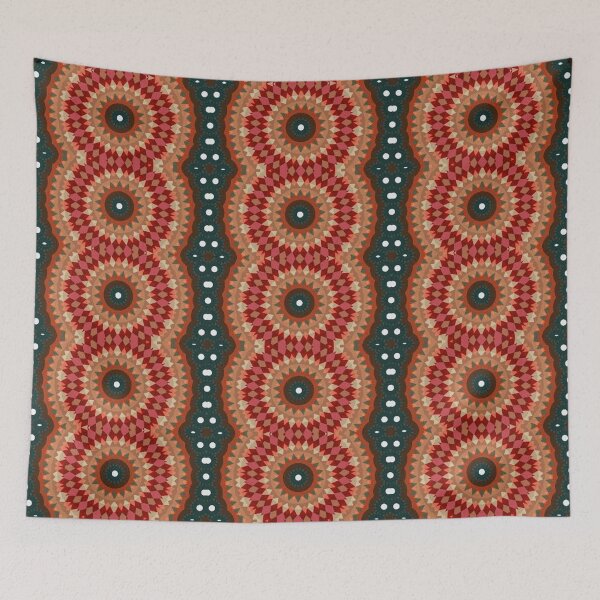 Aperçu de l'œuvre Seventies Stripes No 1 créée et vendue par JillyBeanDesign.