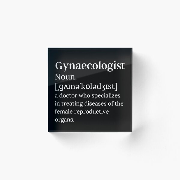 Aperçu de l'œuvre Médecin gynécologue Nom médical créée et vendue par MM55Designs.