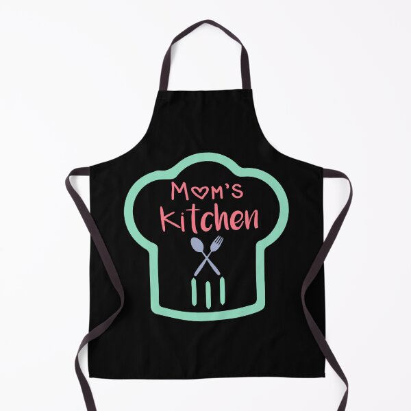 Mom's Kitchen , chef hat, Mama's Kitchen Apron