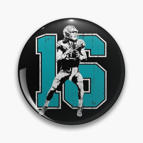 Rinkha Trevor Lawrence Football Edit Tapestries Jaguars Pin