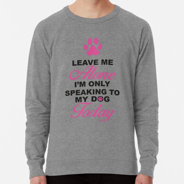 Leave Me Alone I/'m Only Talking To My Cockapoo Kids Sweatshirt