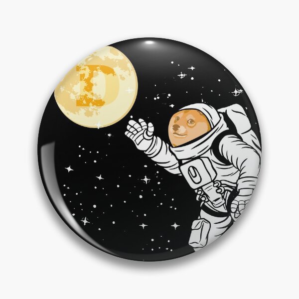 Item preview, Dogecoin to the Moon designed and sold by ForFunDesigns.