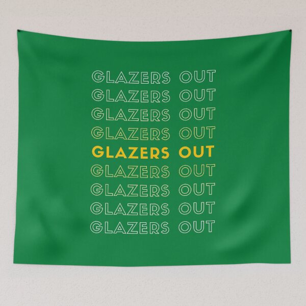 Item preview, Glazers Out - Football Is For The Fans - #GlazersOut designed and sold by N44Prints.
