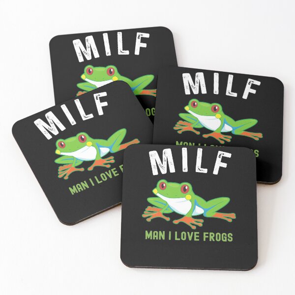 Item preview, Man I love Frogs Funny MILF gift  designed and sold by Echo Dusk.