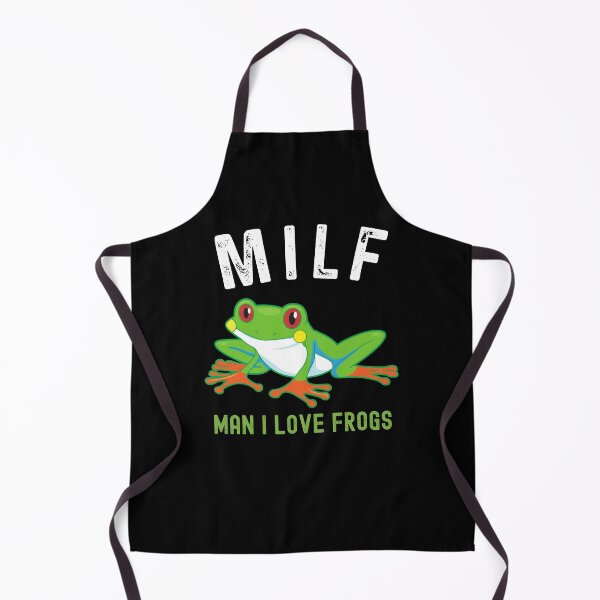 Item preview, Man I love Frogs Funny MILF gift designed and sold by Echo Dusk.